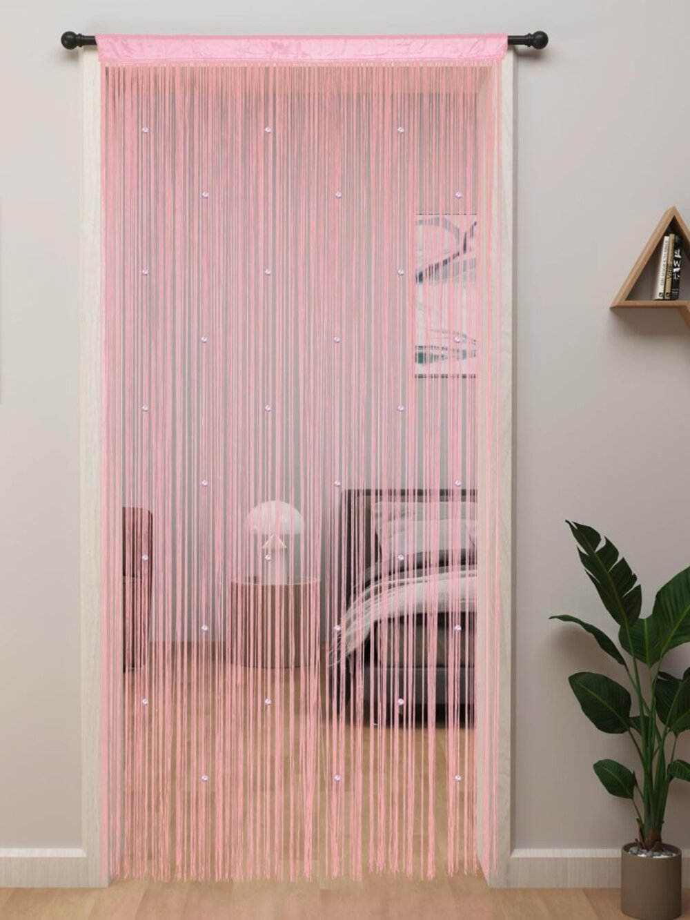 Beaded Curtain Beaded Curtains for Doorways Crystals Suitable for Interior Decor